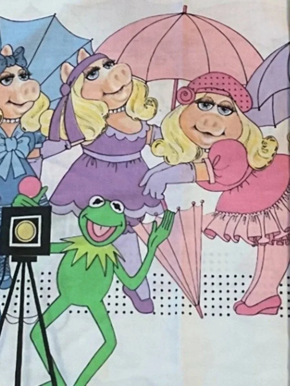 Muppet Babies Miss Piggy Pillowcase Kermit Photograph